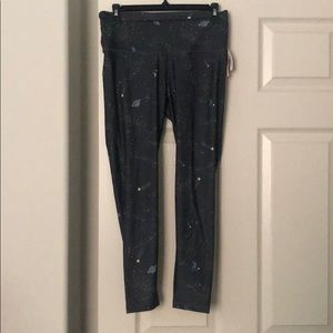 Space patterned leggings, never worn